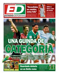 La portada del jueves de ESTADIO Deportivo La portada del jueves de ESTADIO Deportivo