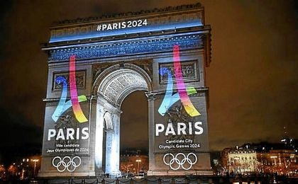 Imagen del Arco del Triunfo de París. Imagen del Arco del Triunfo de París.