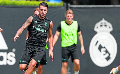 Dani Ceballos, durante un entrenamiento con el Real Madrid durante el ´stage´ en Estados Unidos. Dani Ceballos, durante un entrenamiento con el Real Madrid durante el ´stage´ en Estados Unidos.