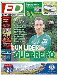 La portada del domingo de ESTADIO Deportivo La portada del domingo de ESTADIO Deportivo