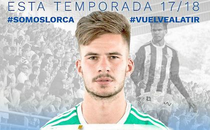 Oficial: José Carlos, cedido al Lorca Oficial: José Carlos, cedido al Lorca