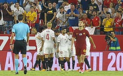 Sevilla FC 2-1 Roma: Escudero y Nolito homenajean a Antonio Puerta Sevilla FC 2-1 Roma: Escudero y Nolito homenajean a Antonio Puerta