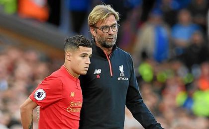 Klopp no quiere desprenderse de Coutinho. Klopp no quiere desprenderse de Coutinho.