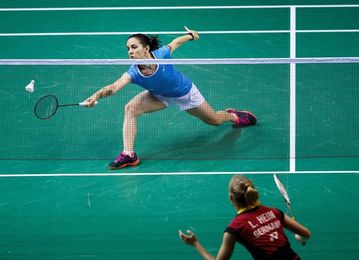 Beatriz Corrales pasa a octavos de final tras derrotar a Heim (21-16 y 21-19) Beatriz Corrales pasa a octavos de final tras derrotar a Heim (21-16 y 21-19)