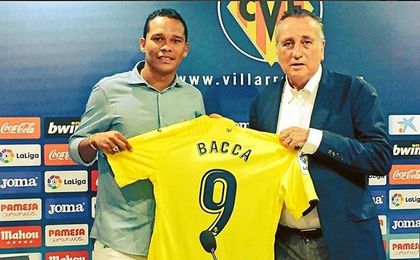 Bacca: "Cuando me llamó el Villarreal no lo dudé" Bacca: "Cuando me llamó el Villarreal no lo dudé"