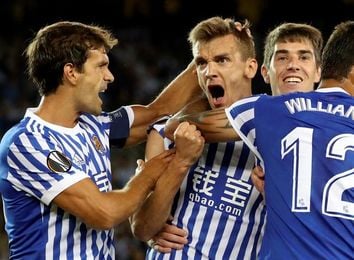 El Zenit calibra a la Real, el Rijeka al Milán y el Atalanta al Lyon El Zenit calibra a la Real, el Rijeka al Milán y el Atalanta al Lyon