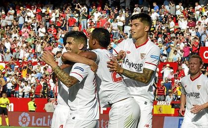 Con la entrada de Banega cambió el partido. Con la entrada de Banega cambió el partido.