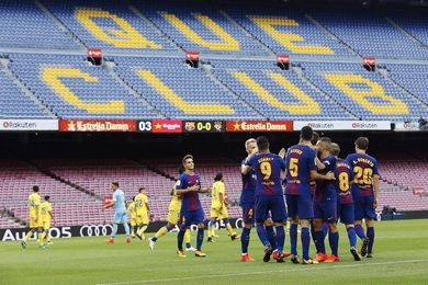 3-0. El Barcelona suma el pleno al siete bajo el silencio del Camp Nou 3-0. El Barcelona suma el pleno al siete bajo el silencio del Camp Nou