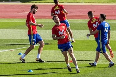 Ramos presume de España en las redes sociales Ramos presume de España en las redes sociales