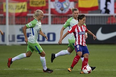 0-3. El Wolfsburgo aleja al Atlético Madrid de su sueño europeo 0-3. El Wolfsburgo aleja al Atlético Madrid de su sueño europeo