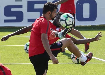 Entrenamiento físico para el Atlético, Diego Costa sigue su pretemporada Entrenamiento físico para el Atlético, Diego Costa sigue su pretemporada