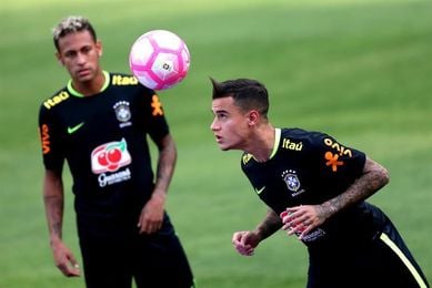 Los brasileños realizan una sesión de recuperación tras empate con Bolivia Los brasileños realizan una sesión de recuperación tras empate con Bolivia