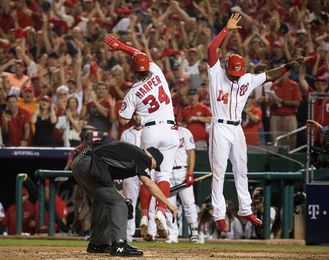 6-3. Harper y Zimmerman igualan la serie para los Nacionales pegando jonrones 6-3. Harper y Zimmerman igualan la serie para los Nacionales pegando jonrones
