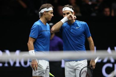 Nadal y Federer se sientan juntos a cenar antes de pelear por ganar Shanghái Nadal y Federer se sientan juntos a cenar antes de pelear por ganar Shanghái