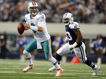 31-28. Moore reemplaza a Cutler y conduce el triunfo de los Dolphins 31-28. Moore reemplaza a Cutler y conduce el triunfo de los Dolphins