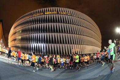 Los kenianos Eliud Too y Mercy Jepkangor ganan la Maratón Nocturna de Bilbao Los kenianos Eliud Too y Mercy Jepkangor ganan la Maratón Nocturna de Bilbao