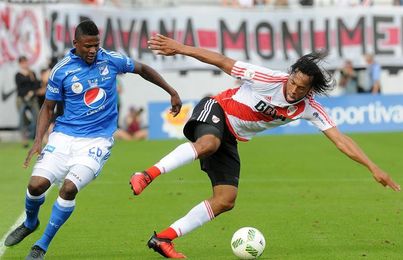 Doblete de Ayron Del Valle consolida a Millonarios entre primeros de la tabla Doblete de Ayron Del Valle consolida a Millonarios entre primeros de la tabla