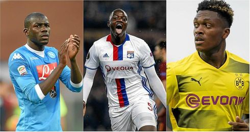 Zagadou, Diakhaby y Koulibay, seguidos por el Barça. Zagadou, Diakhaby y Koulibay, seguidos por el Barça.