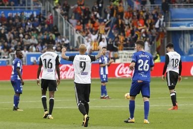 1-2. Zaza y Rodrigo confirman las aspiraciones del Valencia 1-2. Zaza y Rodrigo confirman las aspiraciones del Valencia