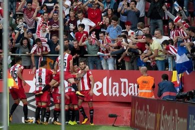 El Girona, a ritmo de dos goles por partido El Girona, a ritmo de dos goles por partido