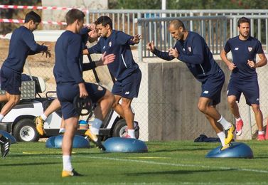 El Sevilla, obligado a aferrarse a la ´Champions´ ante su ´verdugo´ en Moscú El Sevilla, obligado a aferrarse a la ´Champions´ ante su ´verdugo´ en Moscú