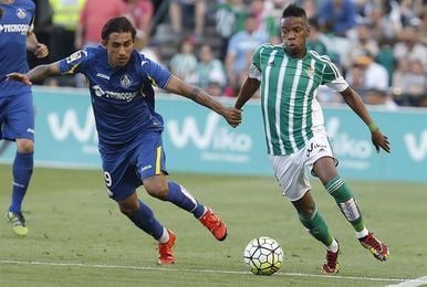 El Betis, a recobrar su mejor cara ante el Getafe del ´bético´ Jorge Molina El Betis, a recobrar su mejor cara ante el Getafe del ´bético´ Jorge Molina