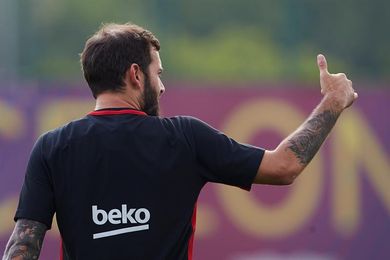 Cuatro jugadores del primer equipo se entrenan con el filial Cuatro jugadores del primer equipo se entrenan con el filial