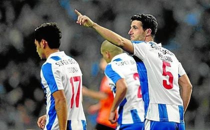 Marcano celebra un gol con el Oporto. Marcano celebra un gol con el Oporto.