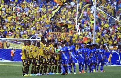 El clásico entre Barcelona y Emelec termina sin goles El clásico entre Barcelona y Emelec termina sin goles