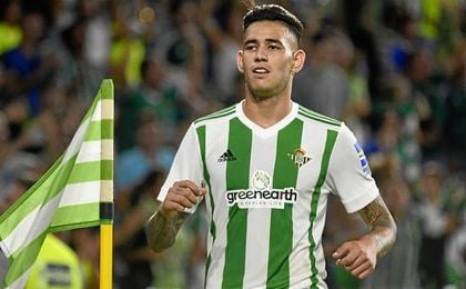 Sanabria y su futuro: "Estoy feliz en el Betis" Sanabria y su futuro: "Estoy feliz en el Betis"