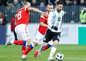 0-1. Agüero firma la victoria en el Luzhnikí, pero Argentina no convence 0-1. Agüero firma la victoria en el Luzhnikí, pero Argentina no convence
