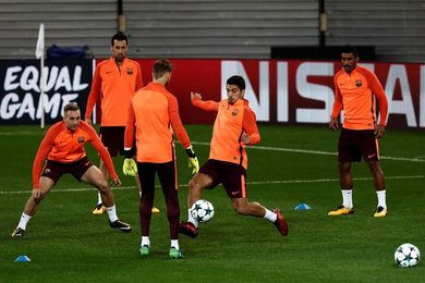 El Barça rinde homenaje al ´rondo´, como pilar básico de su juego El Barça rinde homenaje al ´rondo´, como pilar básico de su juego