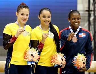 Colombia consigue dos oros bolivarianos más en las pruebas de gimnasia femenina Colombia consigue dos oros bolivarianos más en las pruebas de gimnasia femenina