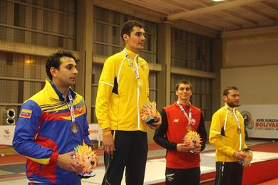 Colombia le arrebata a Venezuela primera medalla de oro en esgrima Colombia le arrebata a Venezuela primera medalla de oro en esgrima