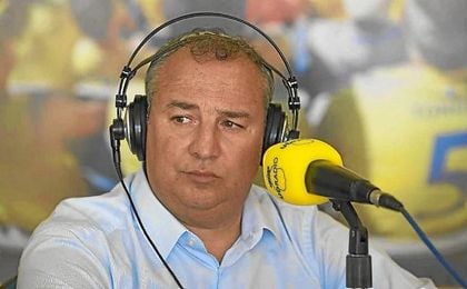 Miguel Ángel Ramírez, presidente de Las Palmas, en UD Radio. Miguel Ángel Ramírez, presidente de Las Palmas, en UD Radio.
