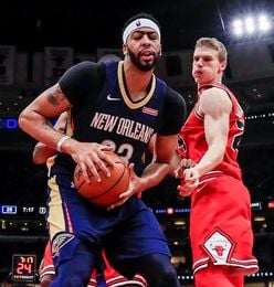 107-90. Davis y los Pelicans se acercan en la División a los Spurs 107-90. Davis y los Pelicans se acercan en la División a los Spurs