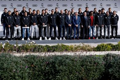 Los jugadores del Real Madrid reciben sus nuevos coches Audi Los jugadores del Real Madrid reciben sus nuevos coches Audi