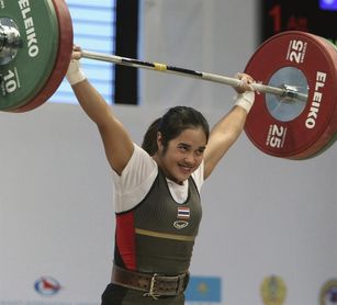 La tailandesa Sopita Tanasan logra tres oros en la categoría de los 53 kilos del Campeonato del Mundo de Halterofilia La tailandesa Sopita Tanasan logra tres oros en la categoría de los 53 kilos del Campeonato del Mundo de Halterofilia