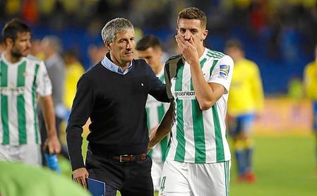 Setién, uno de los protagonistas del termómetro de la la decimocuarta jornada Setién, uno de los protagonistas del termómetro de la la decimocuarta jornada
