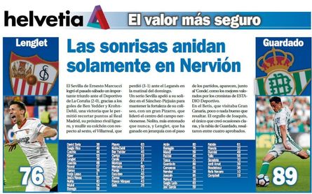 Las sonrisas anidan solamente en Nervión Las sonrisas anidan solamente en Nervión