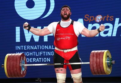 El georgiano Talakhadze gana las tres medallas de oro y el título en los +105 kilos El georgiano Talakhadze gana las tres medallas de oro y el título en los +105 kilos