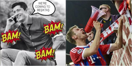 Así saluda el Bayern al Besiktas tras saber que son rivales en octavos Así saluda el Bayern al Besiktas tras saber que son rivales en octavos