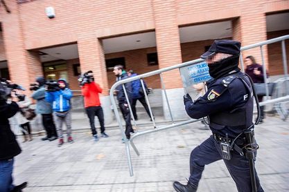 Jugadores de la Arandina detenidos por agresión sexual declaran ante la jueza Jugadores de la Arandina detenidos por agresión sexual declaran ante la jueza