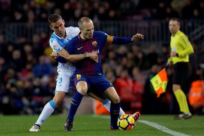 2-0. El Barça encarrila el duelo contra el Deportivo tras el primer tiempo 2-0. El Barça encarrila el duelo contra el Deportivo tras el primer tiempo