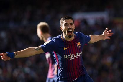 Luis Suárez celebra los 400 goles de su carrera Luis Suárez celebra los 400 goles de su carrera
