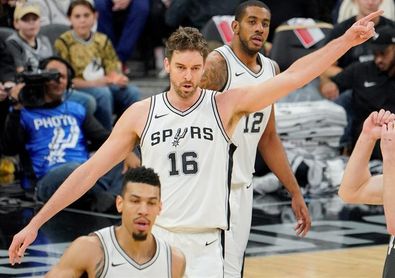 109-97. Leonard y Aldridge lideran la victoria de los Spurs; Gasol logra doble-doble 109-97. Leonard y Aldridge lideran la victoria de los Spurs; Gasol logra doble-doble