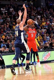 128-113. Rondo logra 25 asistencias en el triunfo de los Pelicans sobre los Nets 128-113. Rondo logra 25 asistencias en el triunfo de los Pelicans sobre los Nets