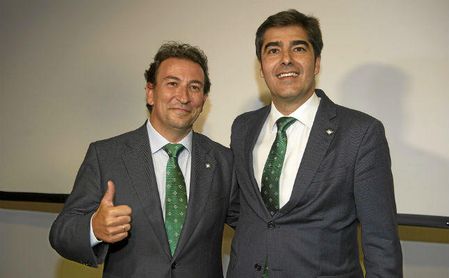Ángel Haro y José Miguel López Catalán. Ángel Haro y José Miguel López Catalán.
