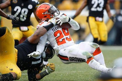 28-24. Los Steelers dejan sin triunfo en la temporada a los Browns 28-24. Los Steelers dejan sin triunfo en la temporada a los Browns