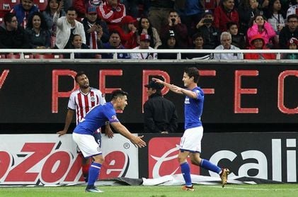 1-3. El chileno Felipe Mora anota dos goles en el triunfo de Cruz Azul sobre Chivas 1-3. El chileno Felipe Mora anota dos goles en el triunfo de Cruz Azul sobre Chivas